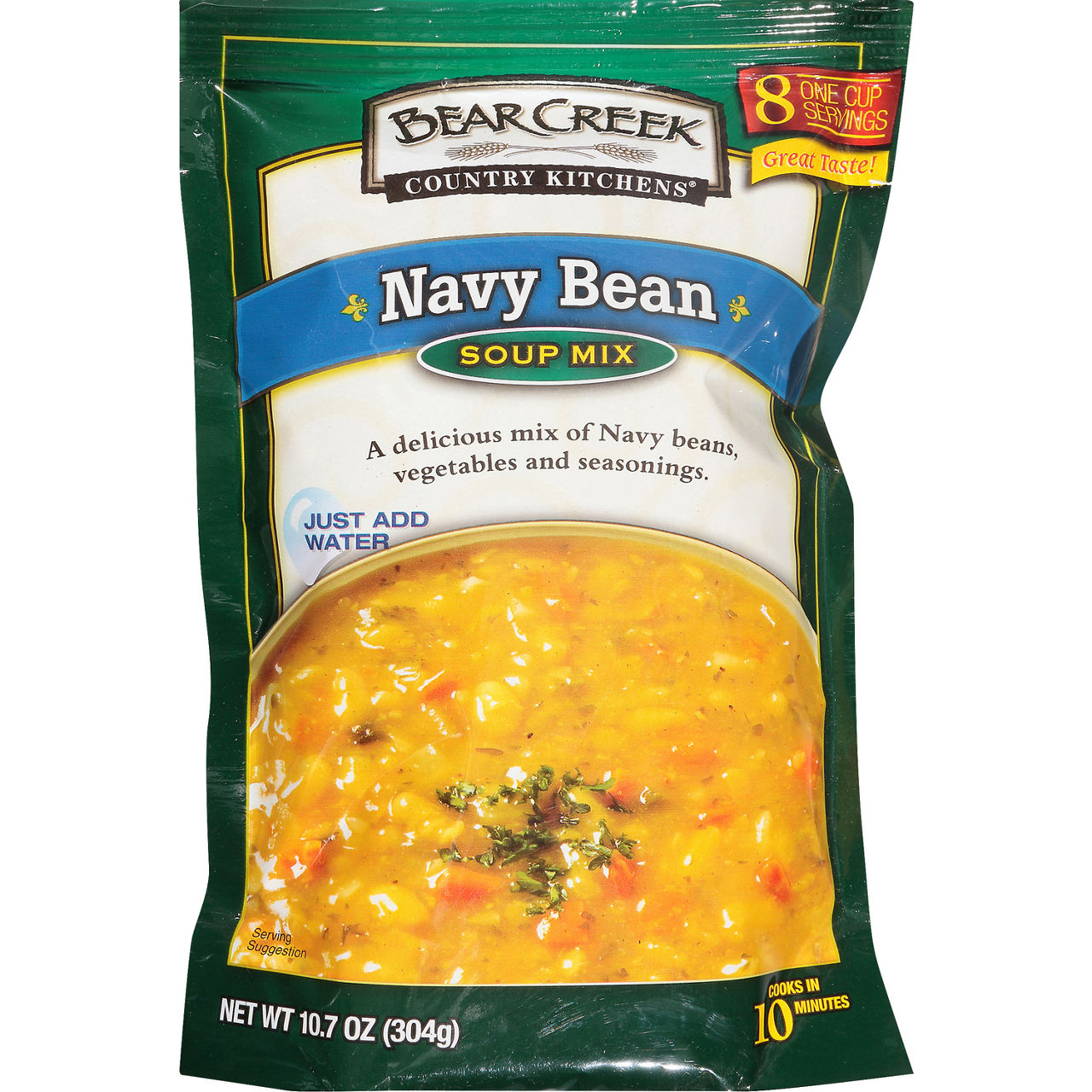 Bear Creek Country Kitchens Navy Bean Soup Mix 10.7 oz. Pouch
