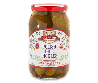 Polish Dill Pickles, 32 Oz.