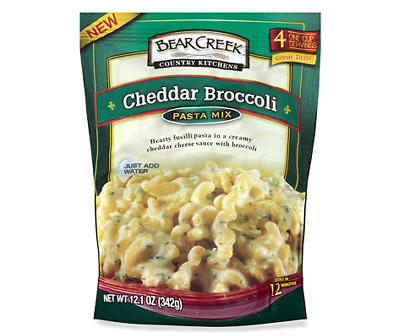 Bear Creek Counry Kitchens Cheddar Broccoli Pasta Mix 12.1 oz. Stand Up Bag