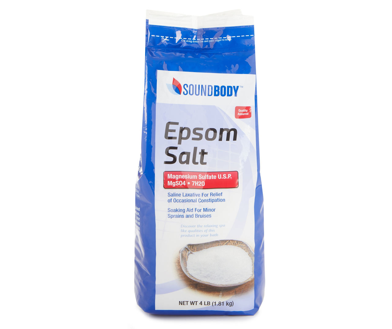 Sound Body Epsom Salt, 4 Lb. Big Lots