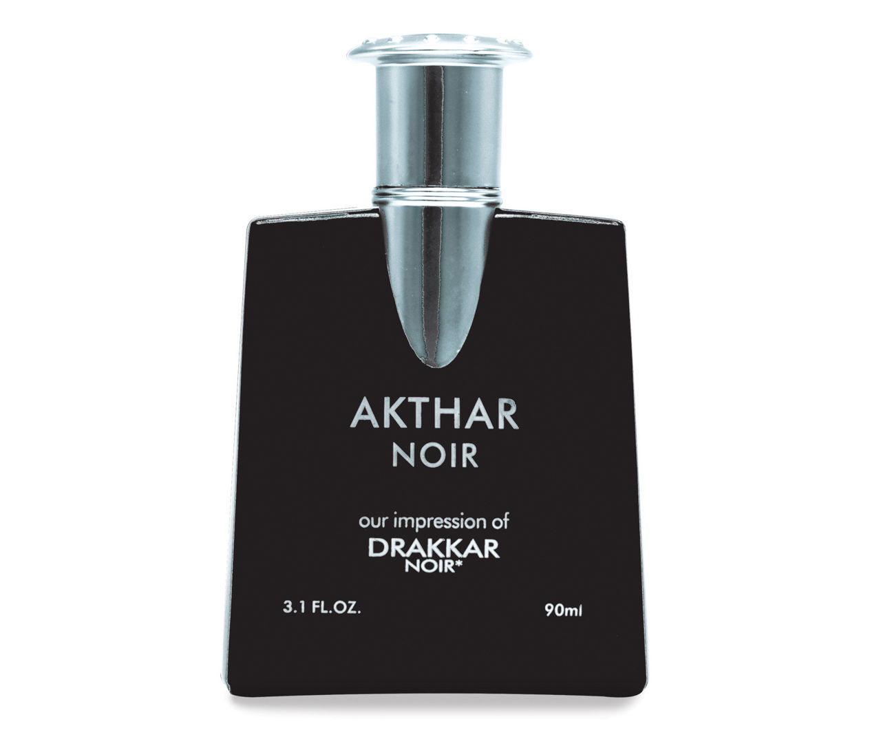 Preferred Fragrance Men's Akthar Noir Eau De Toilette Spray, 3.4 Fl Oz/100  ml