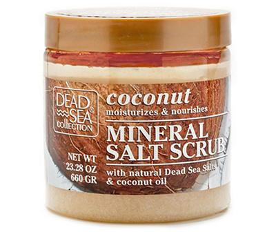 Coconut Mineral Salt Scrub, 23.3 Oz.