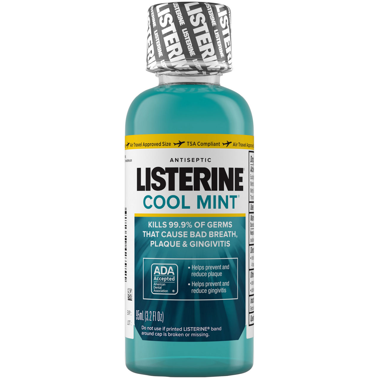 Listerine(r) Cool Mint Antiseptic Mouthwash, 3.2 Oz. 