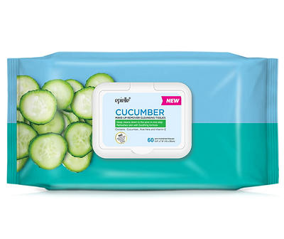 Cucumber Cleansing Tissues, 60-Count