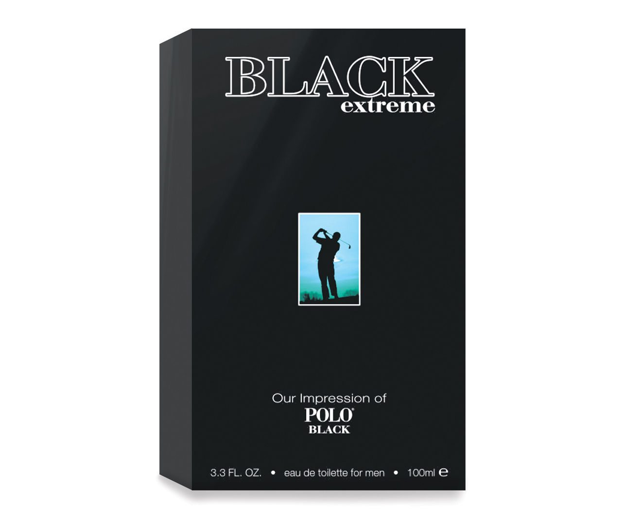 Preferred Fragrance Black Extreme EDT Cologne Spray 3.3 Fl. Oz