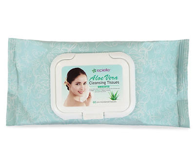 Aloe Vera Cleansing Tissues, 60-Count