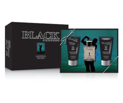 Black Extreme 3-Piece Gift Set