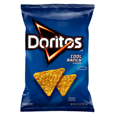 A bag of Dorito's Chips
