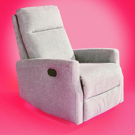 White Comfy Recliner