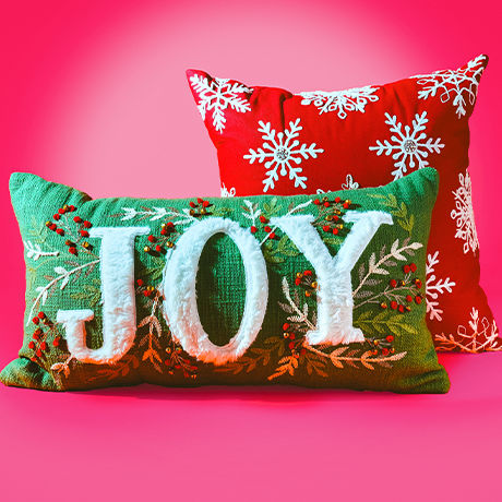 Decorative Holiday Pillows