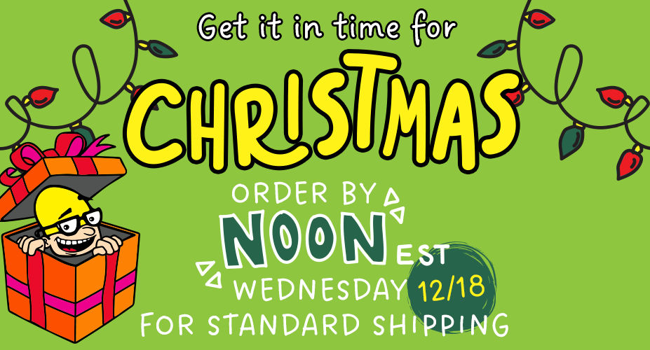 Get It Time For Christmas! Order by Noon on Wednesday, December 12, 2024 at 12PM EST For Standard Shipping. Shop the Big Lots Gift Shop!