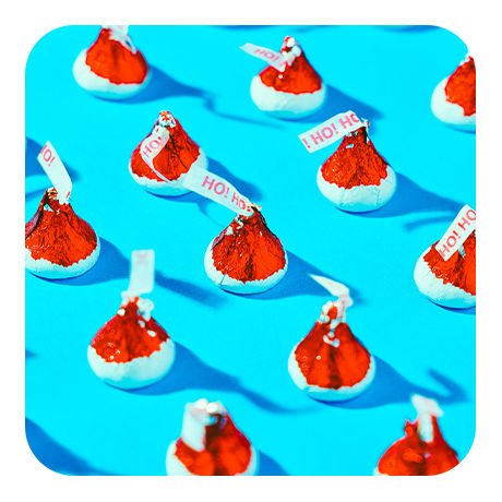 Peppermint Hershey Kisses