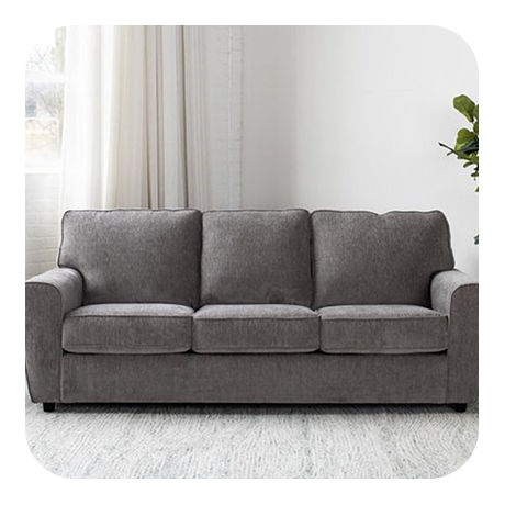 Gray Ashley brand Couch