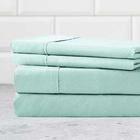 Comfy and soft, Seafoam Green Bedding.