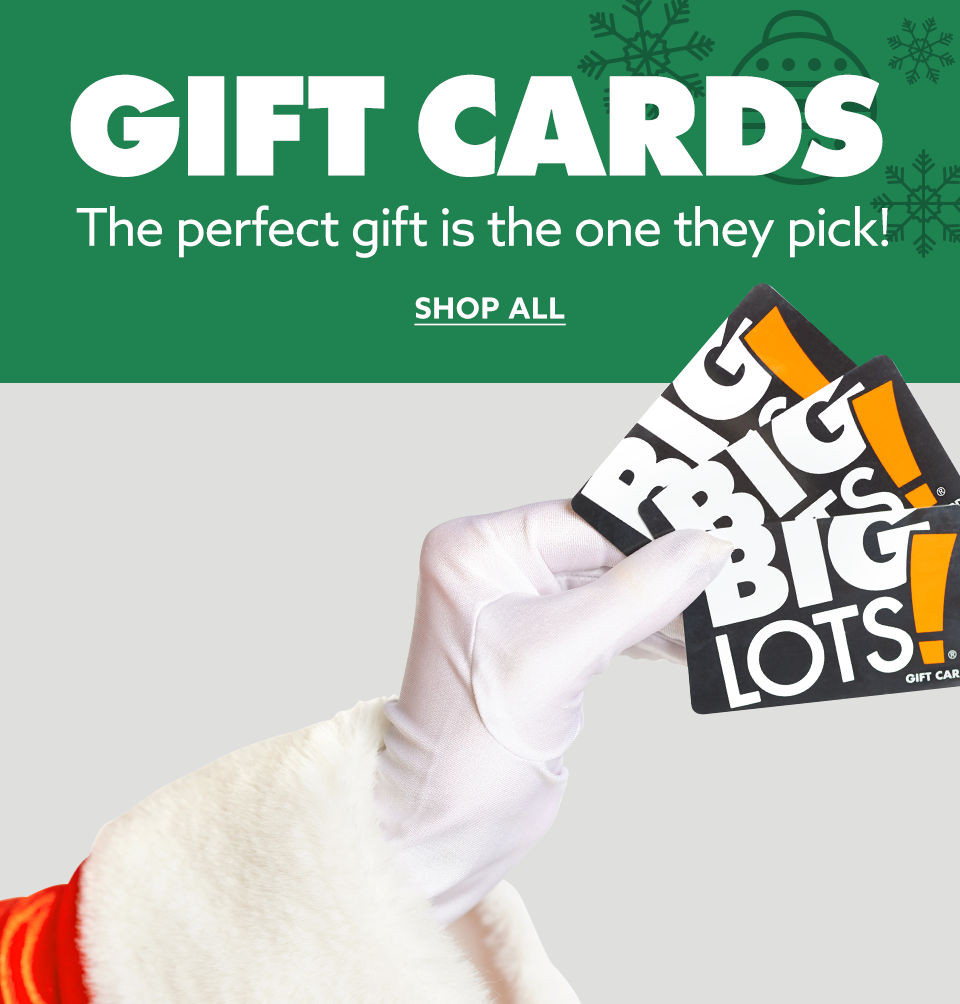 Gift Cards - The perfect gift is the one they pick! Shop All