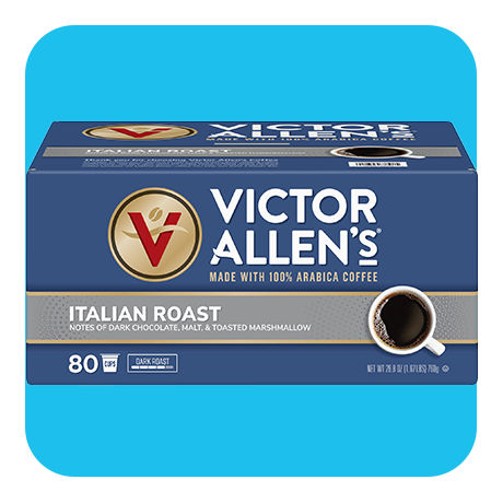 Victor Allen Brand Italian Roast Coffee Cups