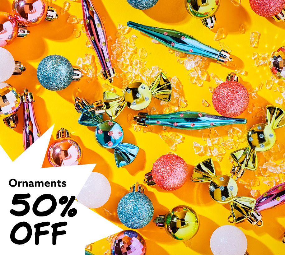 Ornaments 50% Off