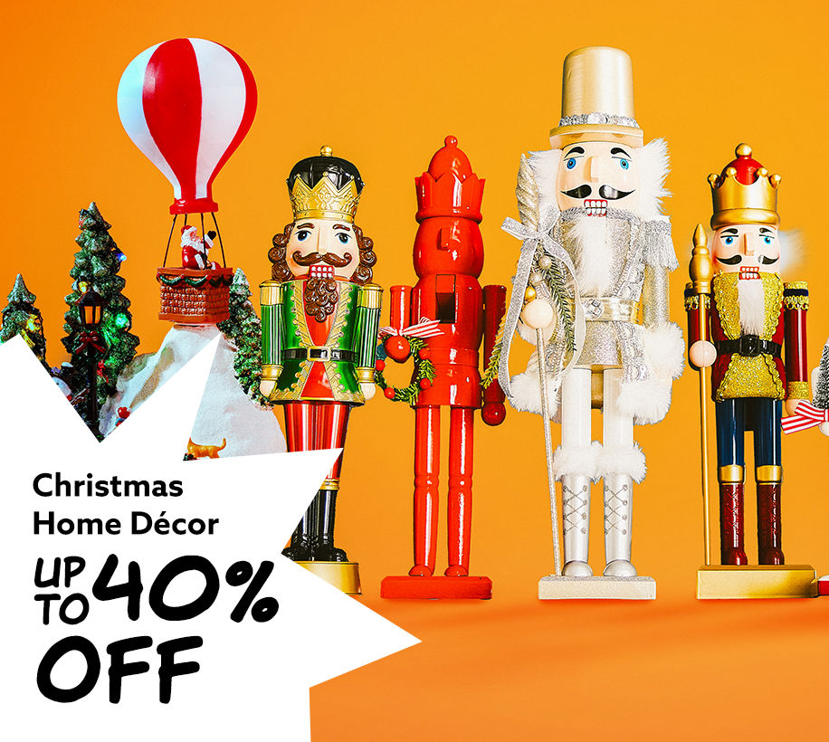 Christmas Home Decor up to 40% Off