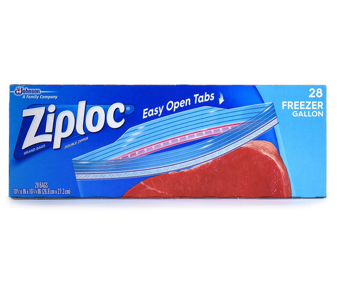 Ziploc Gallon Freezer Bag, 28-Count
