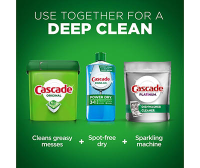 Cascade Original ActionPacs Dishwasher Detergent, Fresh Scent, 60 Count