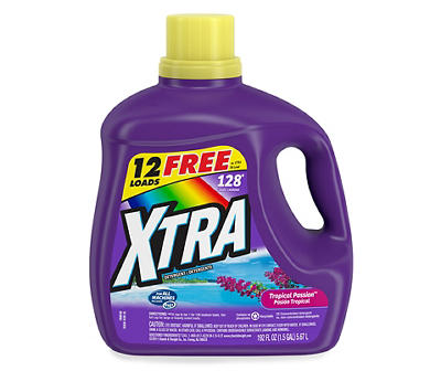 XTRA Tropical Passion Liquid Laundry Detergent 192 fl. oz. Jug