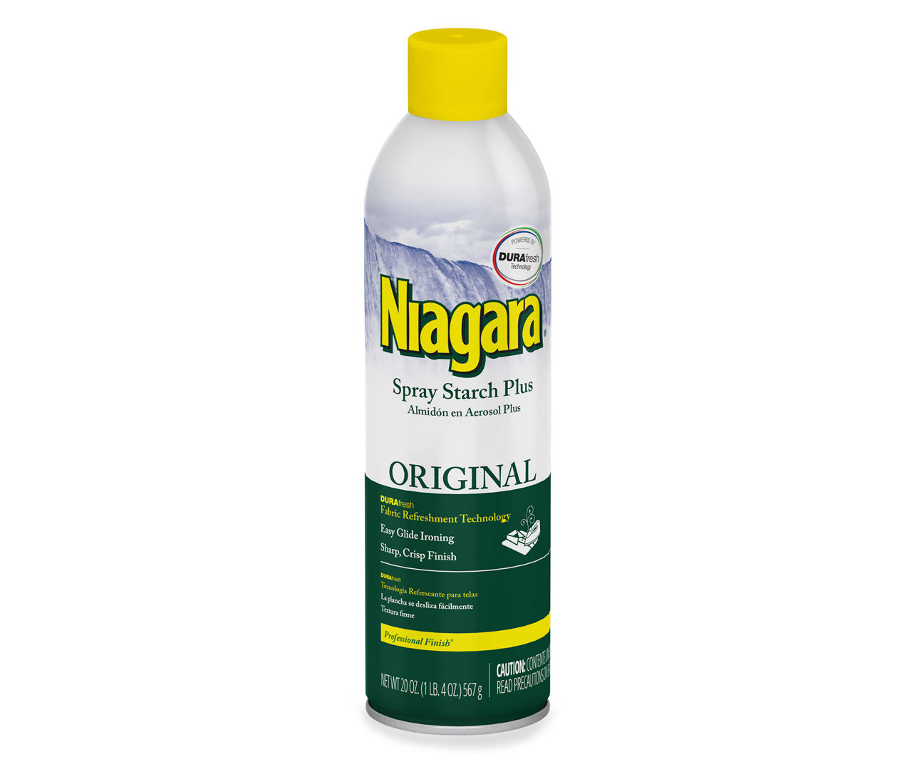 Niagara Spray Starch (22 Oz, 6 Pack) Trigger Pump Liquid Starch for Ironing,  Non-Aerosol Spray on Starch, Reduces Ironing