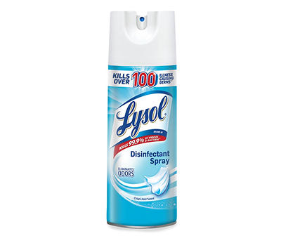 Disinfectant Spray, Crisp Linen, 12.5 Oz.