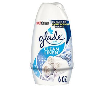 Clean Linen Solid Air Freshener, 6 Oz.