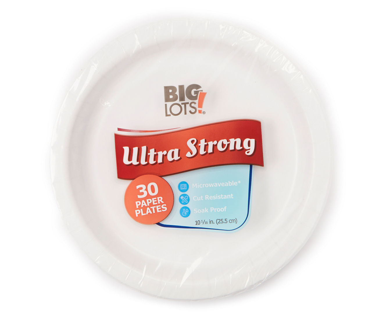 Big Lots Ultra Strong Paper Plates 30 Count Big Lots