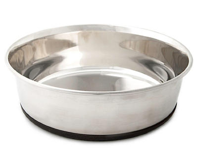 Premium Pet Food & Water Bowl with Rubber Base, 67 oz.