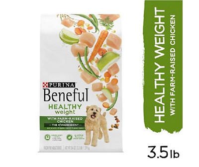 Healthy Weight Dry Dog Food With Farm-Raised Chicken, 3.5 lbs.