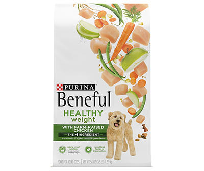 Healthy Weight Dry Dog Food With Farm-Raised Chicken, 3.5 lbs.