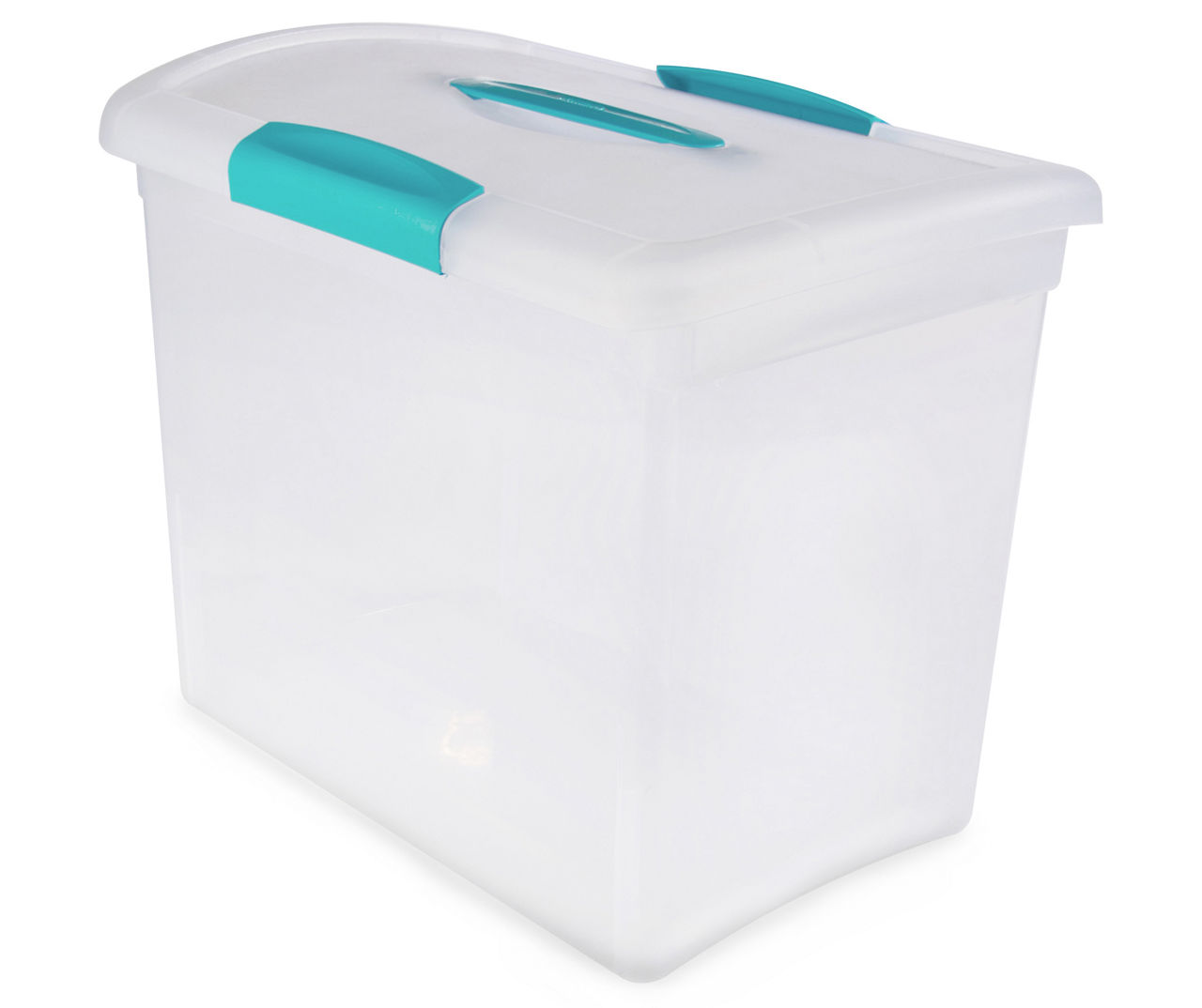 Lime Large Plastic Storage Bin - The School Box Inc