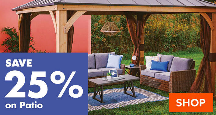 Up to 25% Off on Patio
