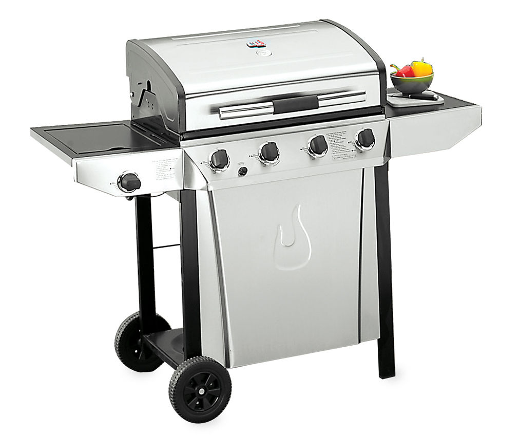 Char Broil 4 Burner 48 000 BTU Stainless Steel Gas Grill Big Lots