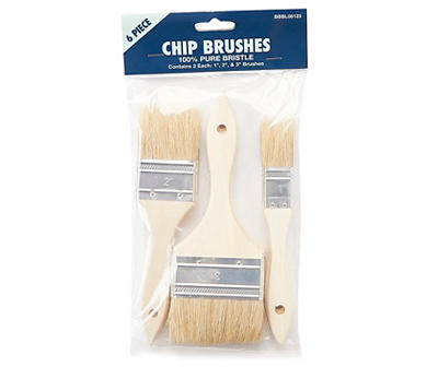 Pure Bristle 6-Piece Chip Brush Set