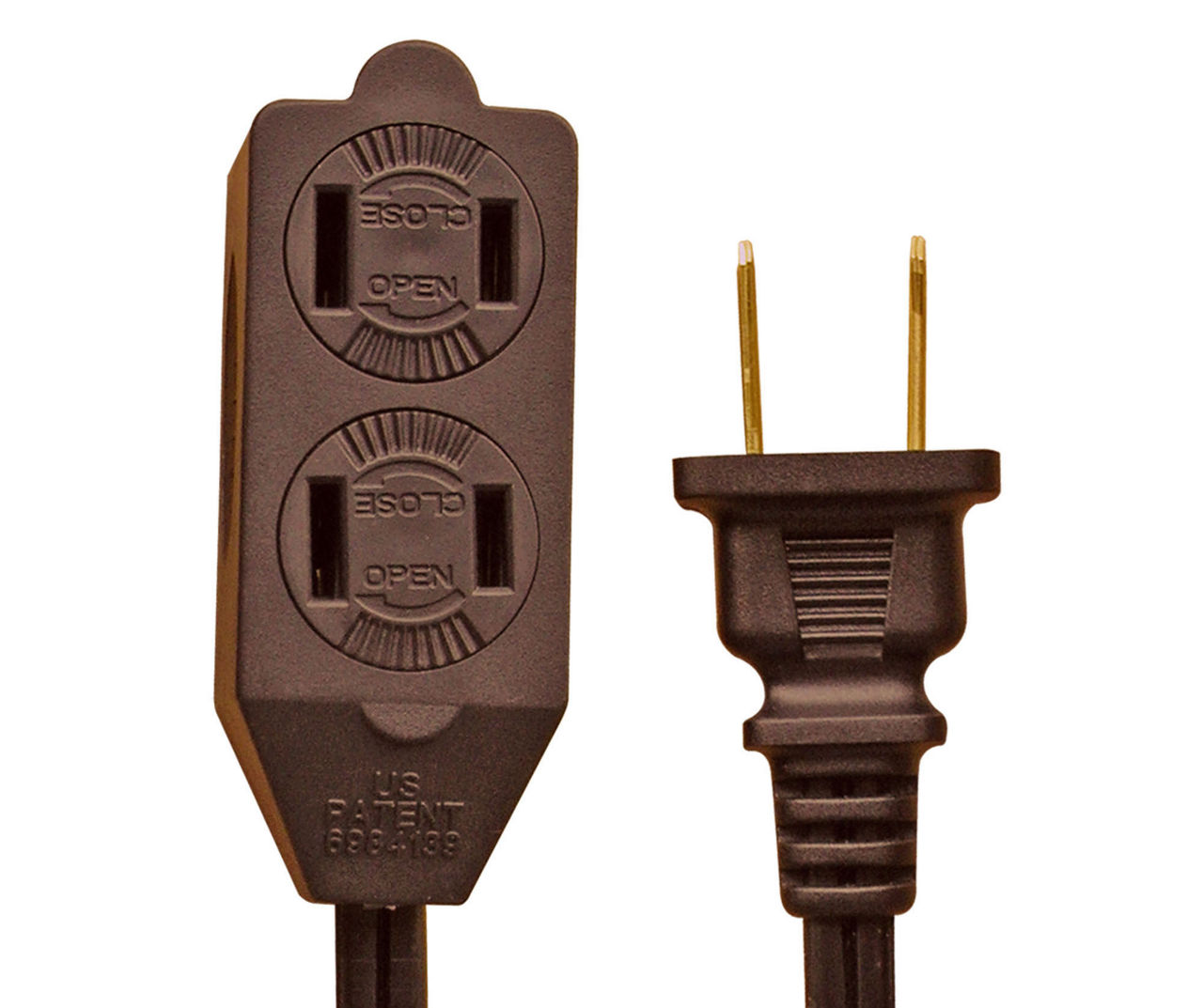 Eco Plugs 15' Indoor Brown Extension Cord Big Lots