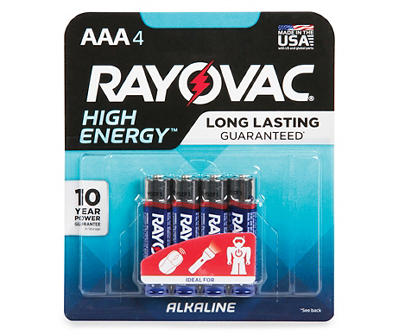 AAA Alkaline Battery, 4 Count