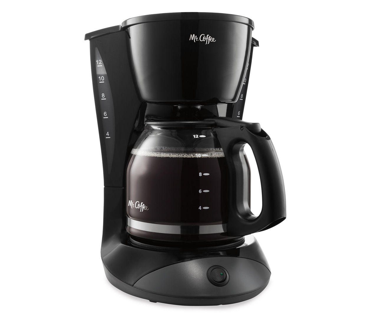 Mr. Coffee 12 Cup Black Switch Coffee Maker