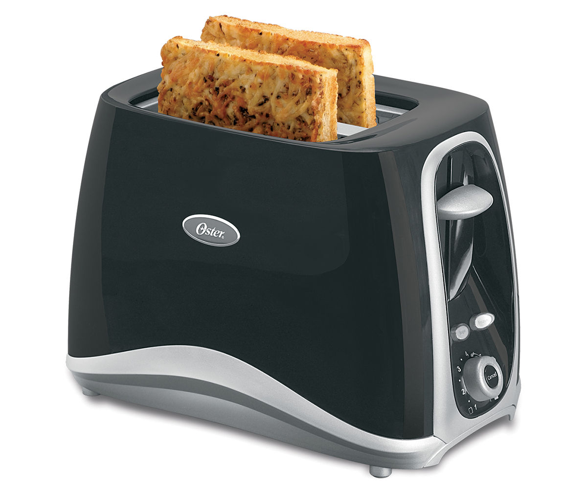 Oster TSSTJC5BBK 2-Slice Toaster Brushed Stainless Steel