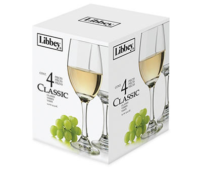 Classic Wine 4-Piece Glassware Set