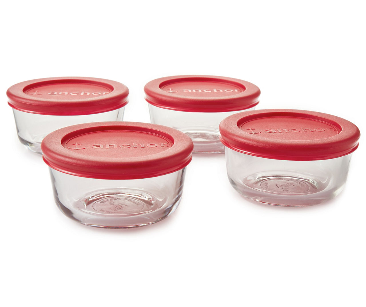 PYREX Glass 8 Cup Measuring Cup Bowl w/ Red Lid Freezer Oven