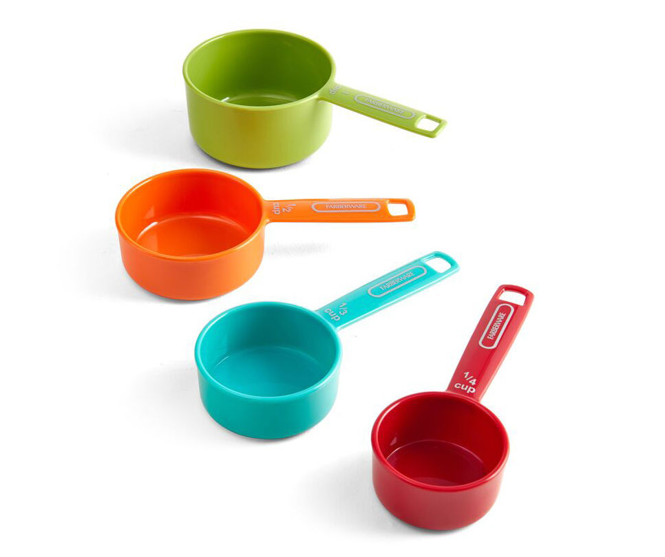 Farberware Multi-Color 4-Piece Measuring Cup Set