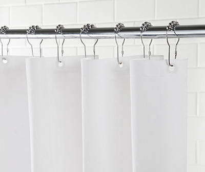 Kenney� Lightweight PEVA Shower Curtain Liner, 70" W x 72" H, White