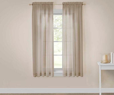 VOILE PANEL TAUPE 59X63