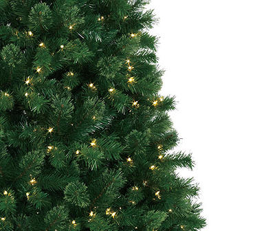 7.5' Breckenridge Deluxe Cashmere Pre-Lit Artificial Christmas Tree with Clear Lights