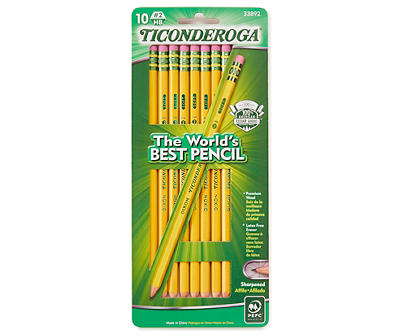 Yellow No. 2 Pencils, 10-Count