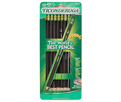 Black No. 2 Pencils, 10-Count