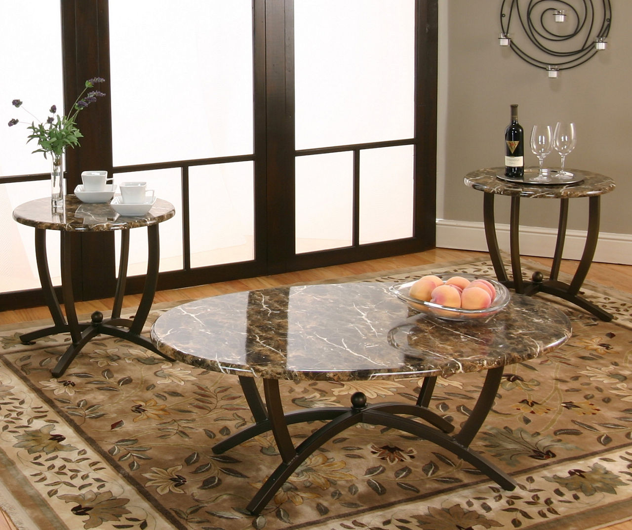 Faux marble dining table best sale big lots