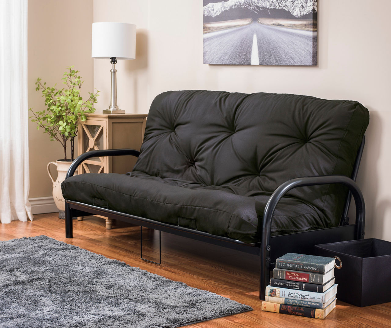 Futons black store